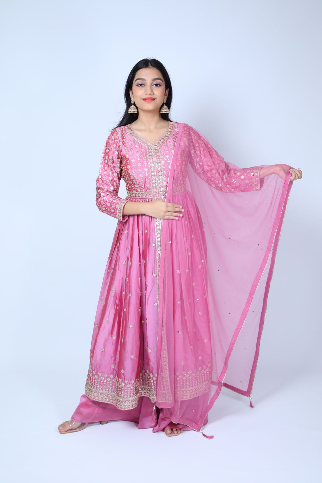 CR-3034 ANARKALI SET