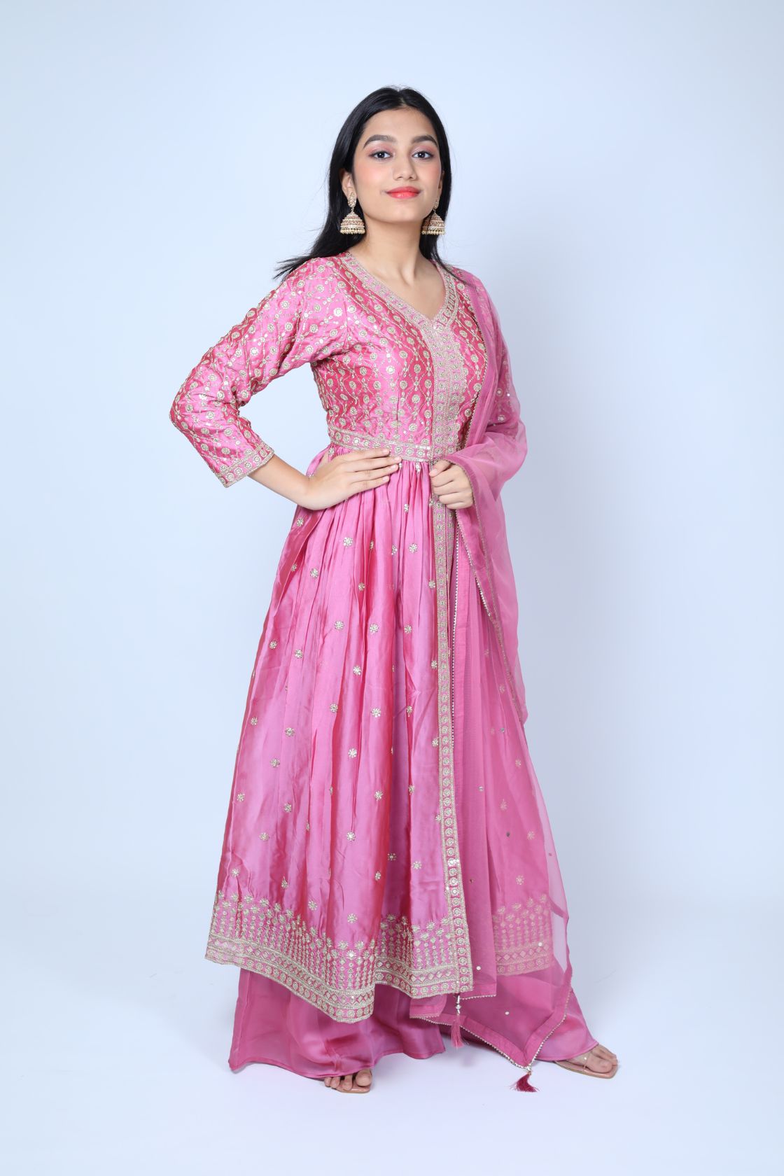 CR-3034 ANARKALI SET