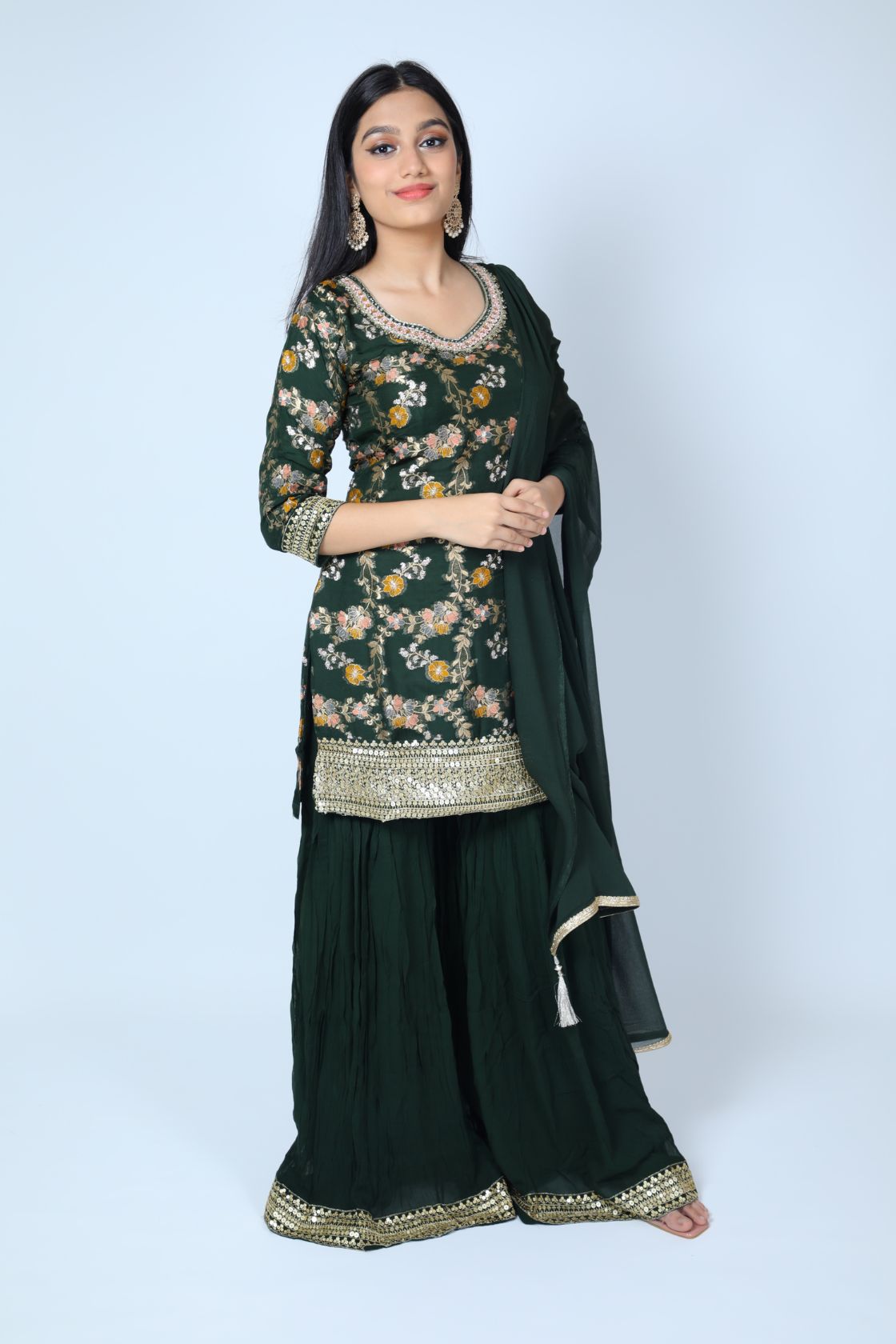 CR-2726	 SHARARA SET